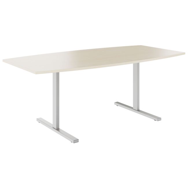 T-EASY Konferenztisch | Bootsform, 1800 - 2000 mm (6 - 10 Personen), Ahorn T-EASY Konferenztisch | Bootsform, 1800 - 2000 mm (6 - 10 Personen), Ahorn