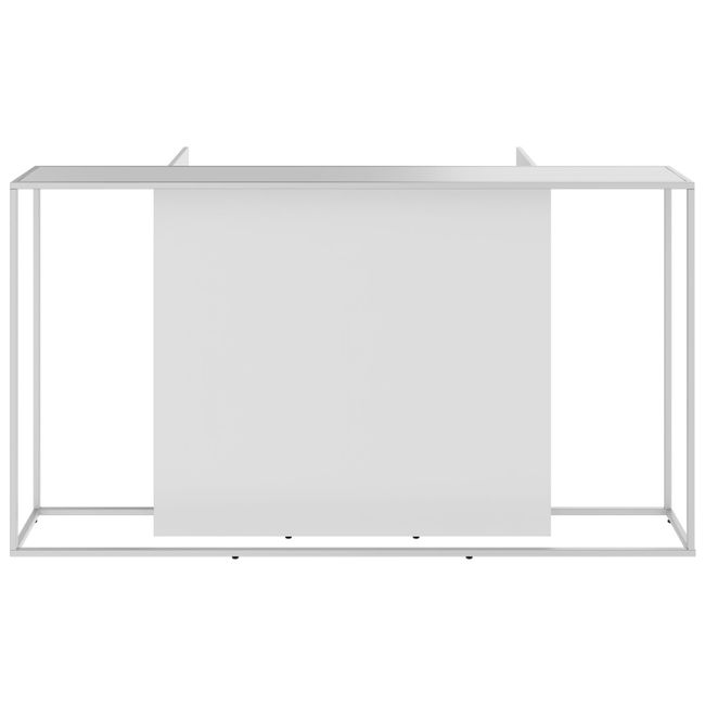 CANTO Empfangstheke | 2000 - 2400 mm, LED Beleuchtung wählbar, Grau CANTO Empfangstheke | 2000 - 2400 mm, LED Beleuchtung wählbar, Grau