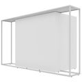 CANTO Empfangstheke | 2000 - 2400 mm, LED Beleuchtung wählbar, Grau CANTO Empfangstheke | 2000 - 2400 mm, LED Beleuchtung wählbar, Grau