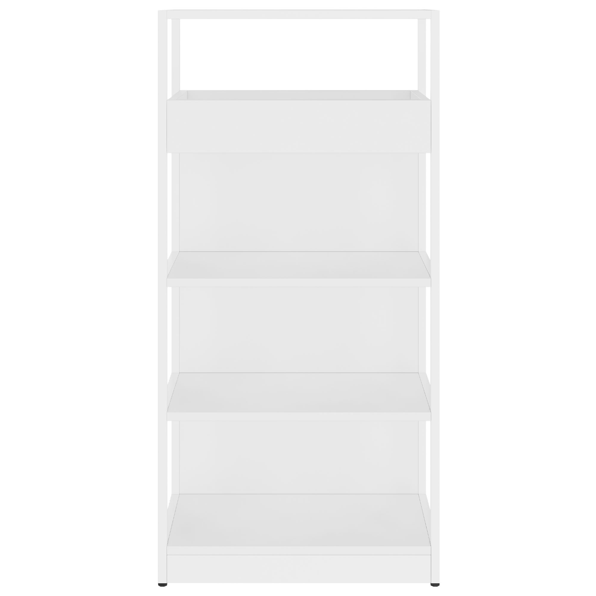 ATELLA Armoire d'étagère | 4 oh, 800 x 1610 mm, blanc - 2 Main Image
