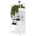 ATELLA Armoire d'étagère | 4 oh, 800 x 1610 mm, blanc - 3 Thumbnail Image
