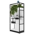 ATELLA Shelving unit | 4 OH, 800 x 1610 mm, white - 3 Thumbnail Image