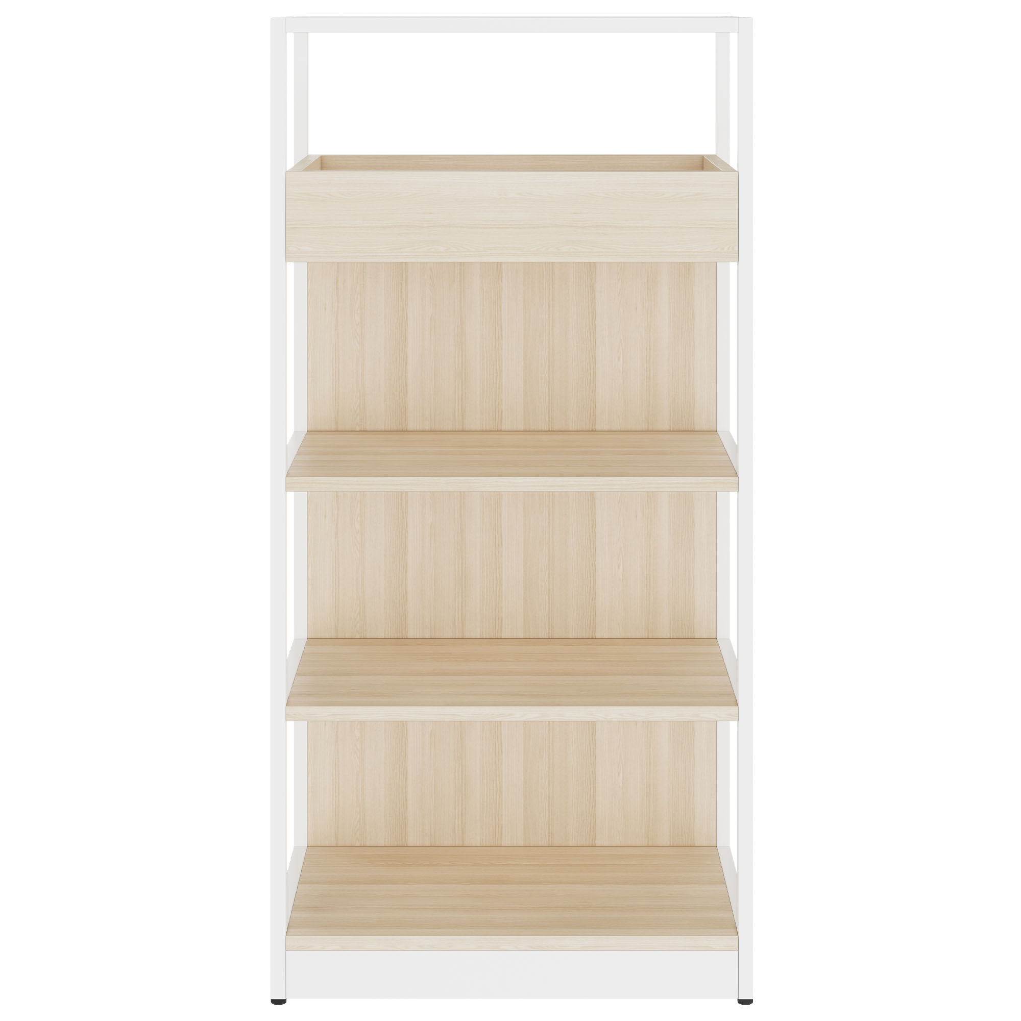 ATELLA shelf cabinet | 4 OH, 800 x 1610 mm, sand ash - 2 Main Image