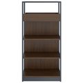 ATELLA shelf cabinet | 4 OH, 800 x 1610 mm, walnut - 2 Thumbnail Image
