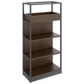 ATELLA shelf cabinet | 4 OH, 800 x 1610 mm, walnut - 1 Thumbnail Image