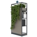 ATELLA shelf cabinet | 4 OH, 800 x 1610 mm, Cubanite gray - 4 Thumbnail Image