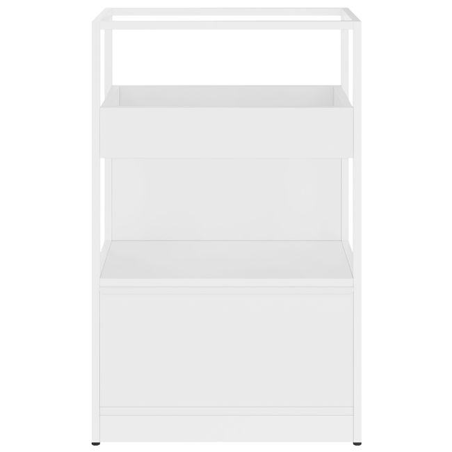 ATELLA Regalschrank | 3 OH, 800 x 1255 mm, Weiß