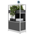 ATELLA Regalschrank | 3 OH, 800 x 1255 mm, Anthrazit - 3 Thumbnail Image