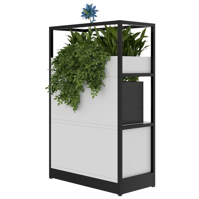 ATELLA Regalschrank | 3 OH, 800 x 1255 mm, Perlgrau