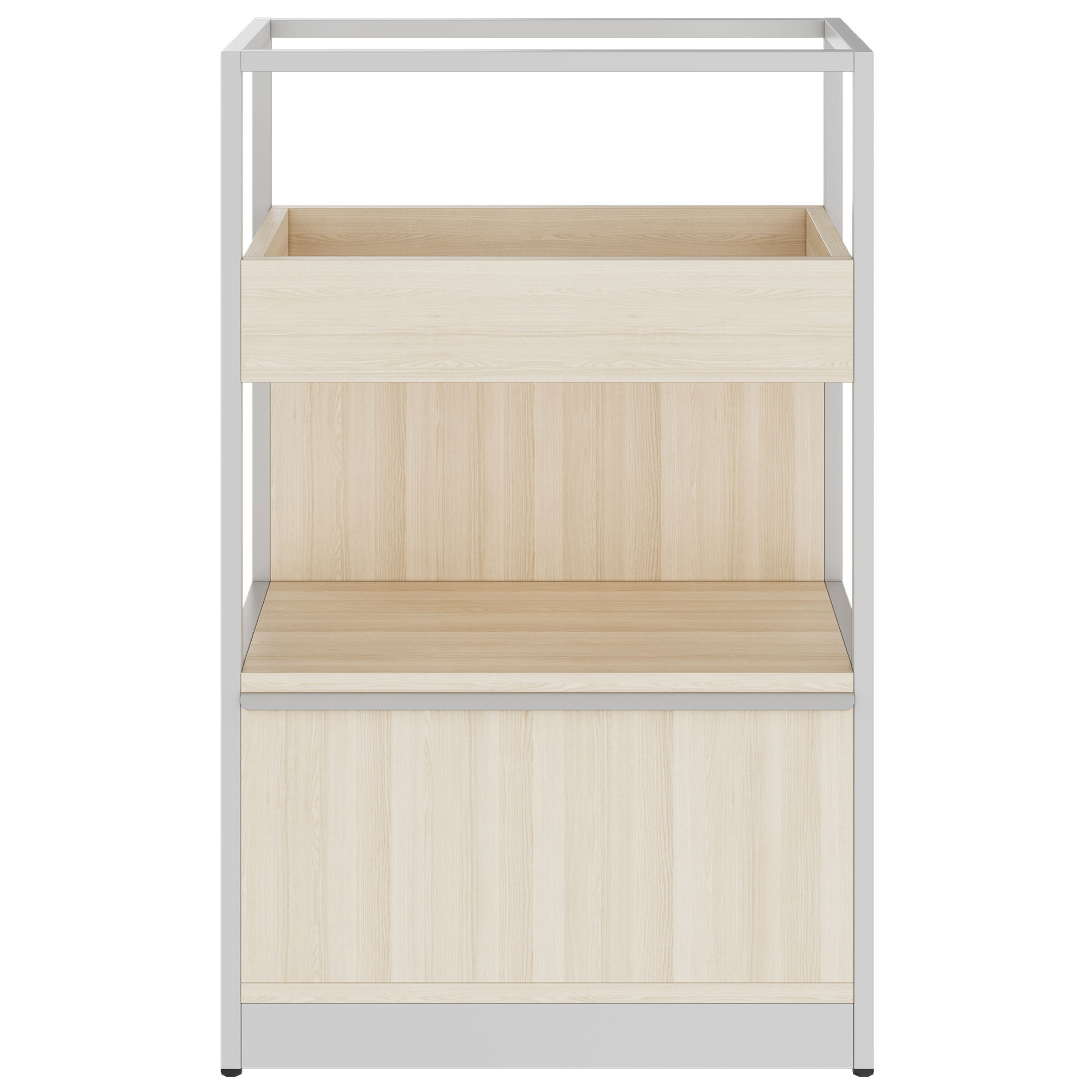 ATELLA Regalschrank | 3 OH, 800 x 1255 mm, Sandesche - 2 Main Image