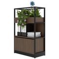 ATELLA Shelving unit | 3 SH, 800 x 1255 mm, walnut - 3 Thumbnail Image