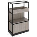 ATELLA shelf cabinet | 3 OH, 800 x 1255 mm, gray northern oak - 1 Thumbnail Image