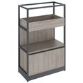ATELLA Shelving unit | 3 SH, 800 x 1255 mm, North oak gray - 1 Thumbnail Image