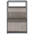 ATELLA Shelving unit | 3 SH, 800 x 1255 mm, North oak gray - 2 Thumbnail Image