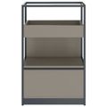 ATELLA shelf cabinet | 3 OH, 800 x 1255 mm, Cubanite gray - 2 Thumbnail Image