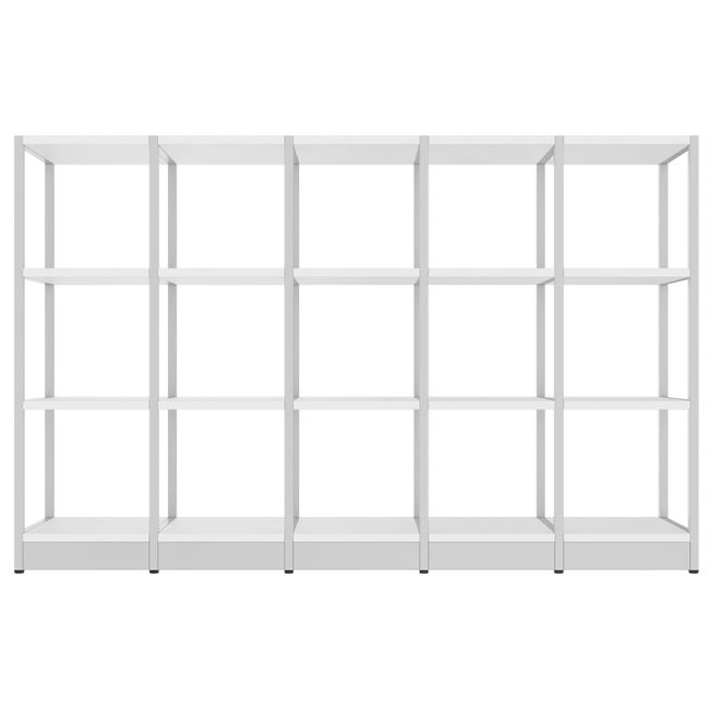 ATELLA Regalschrank | 3 OH, 1960 x 1255 mm, Weiß ATELLA Regalschrank | 3 OH, 1960 x 1255 mm, Weiß