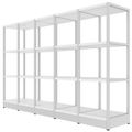 ATELLA Shelf cabinet | 3 Oh, 1960 x 1255 mm, white - 3 Thumbnail Image