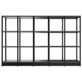 ATELLA Shelving Unit | 3 SH, 1960 x 1255 mm, Anthracite - 2 Thumbnail Image