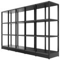ATELLA Shelving Unit | 3 SH, 1960 x 1255 mm, Anthracite - 3 Thumbnail Image