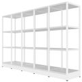 ATELLA Armoire d'étagère | 3 oh, 1960 x 1255 mm, gris perlé - 3 Thumbnail Image