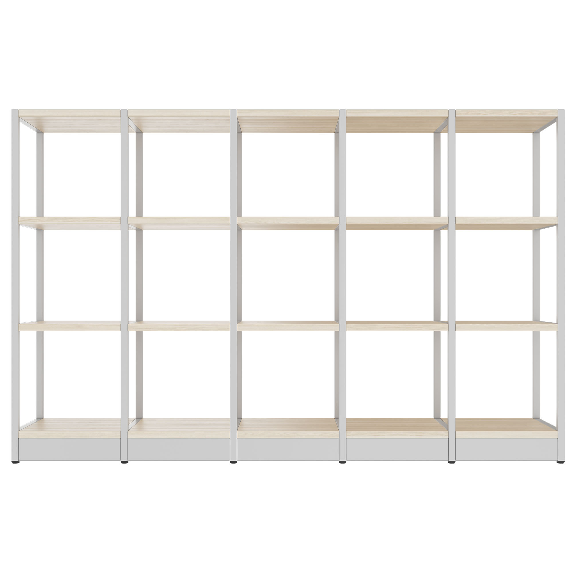 ATELLA Cabinet scaffale | 3 Oh, 1960 x 1255 mm, cenere di sabbia - 2 Main Image
