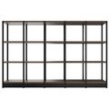 ATELLA Cabinet scaffale | 3 Oh, 1960 x 1255 mm, noce - 2 Thumbnail Image