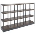 ATELLA Shelving Unit | 3 SH, 1960 x 1255 mm, Walnut - 1 Thumbnail Image