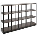 ATELLA Cabinet scaffale | 3 Oh, 1960 x 1255 mm, noce - 1 Thumbnail Image