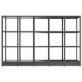ATELLA Shelving Unit | 3 SH, 1960 x 1255 mm, Walnut - 2 Thumbnail Image