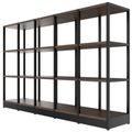 ATELLA Cabinet scaffale | 3 Oh, 1960 x 1255 mm, noce - 3 Thumbnail Image