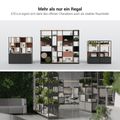 ATELLA Cabinet scaffale | 3 Oh, 1960 x 1255 mm, noce - 5 Thumbnail Image