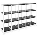 ATELLA Cabinet scaffale | 3 Oh, 1960 x 1255 mm, nero - 1 Thumbnail Image