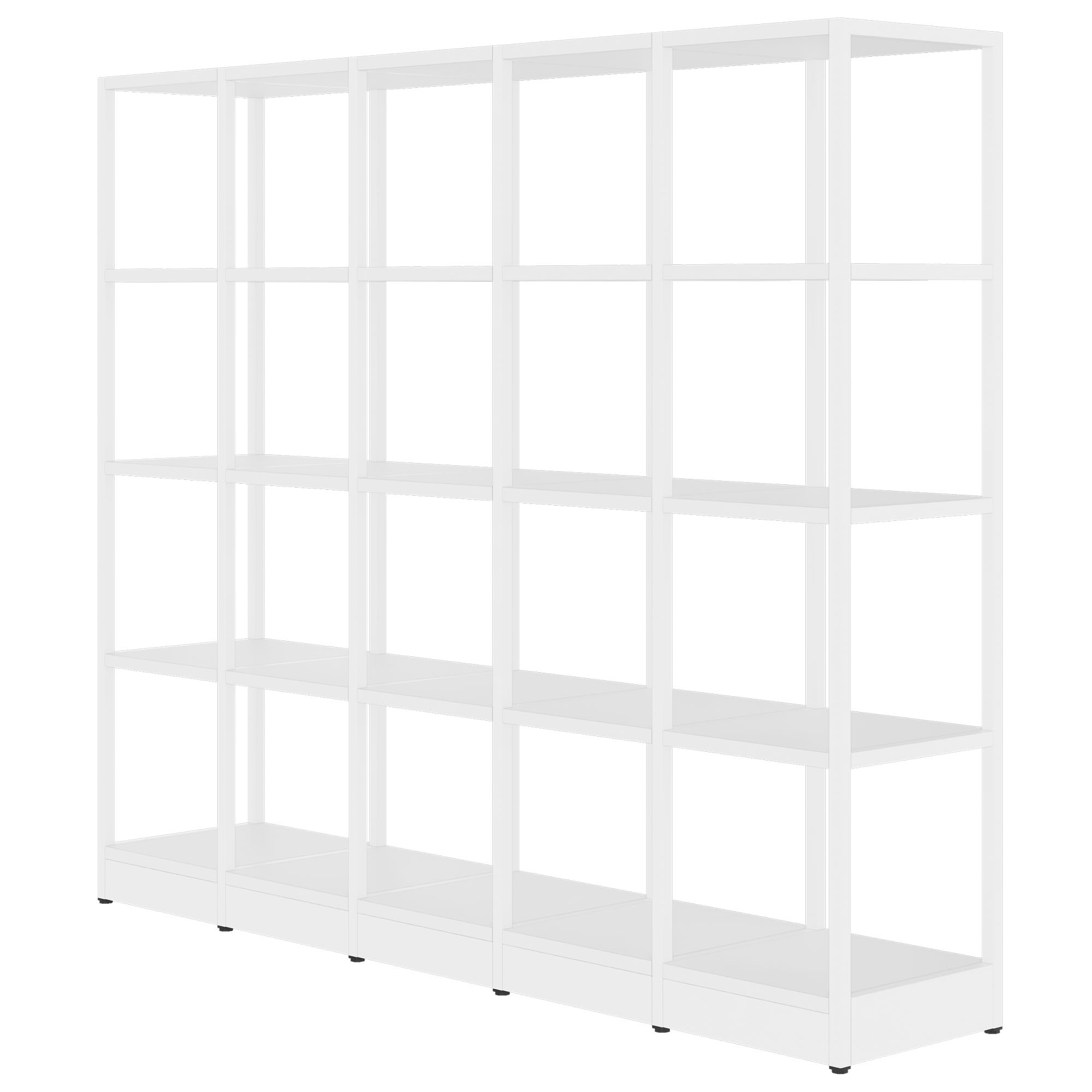 ATELLA Regalschrank | 4 OH, 1960 x 1635 mm, Weiss - 3 Main Image