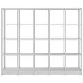 ATELLA Regalschrank | 4 OH, 1960 x 1635 mm, Perlgrau