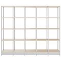 ATELLA shelf cabinet | 4 OH, 1960 x 1635 mm, sand ash - 2 Thumbnail Image