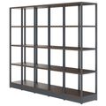 ATELLA Regalschrank | 4 OH, 1960 x 1635 mm, Nussbaum ATELLA Regalschrank | 4 OH, 1960 x 1635 mm, Nussbaum