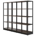 ATELLA shelf cabinet | 4 OH, 1960 x 1635 mm, walnut - 3 Thumbnail Image