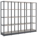 ATELLA shelf cabinet | 4 OH, 1960 x 1635 mm, gray northern oak - 1 Thumbnail Image