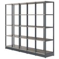 ATELLA shelf cabinet | 4 OH, 1960 x 1635 mm, gray northern oak - 3 Thumbnail Image