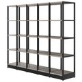 ATELLA Regalschrank | 4 OH, 1960 x 1635 mm, Nordeiche grau ATELLA Regalschrank | 4 OH, 1960 x 1635 mm, Nordeiche grau