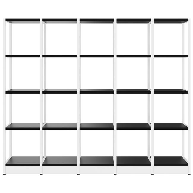 ATELLA Regalschrank | 4 OH, 1960 x 1635 mm, Schwarz ATELLA Regalschrank | 4 OH, 1960 x 1635 mm, Schwarz