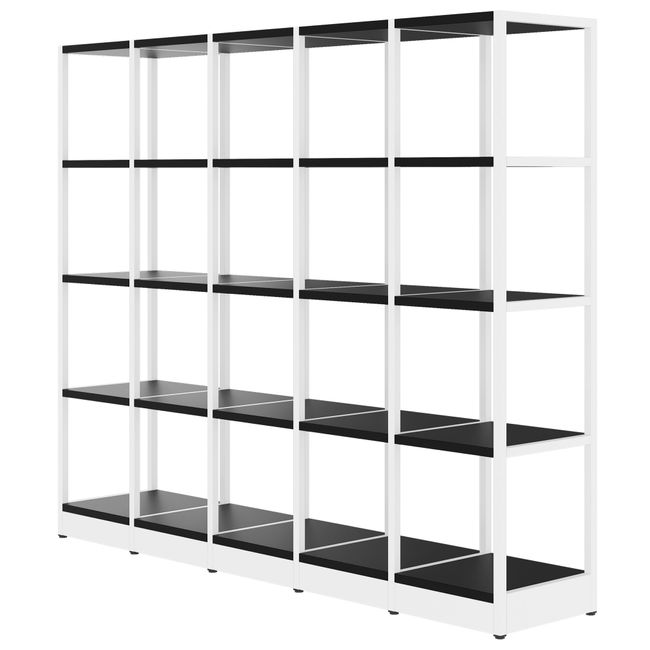 ATELLA Regalschrank | 4 OH, 1960 x 1635 mm, Schwarz ATELLA Regalschrank | 4 OH, 1960 x 1635 mm, Schwarz