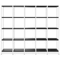 ATELLA Regalschrank | 4 OH, 1960 x 1635 mm, Schwarz ATELLA Regalschrank | 4 OH, 1960 x 1635 mm, Schwarz