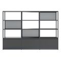 ATELLA Regalschrank | 4 OH, 2350 x 1635 mm, Anthrazit ATELLA Regalschrank | 4 OH, 2350 x 1635 mm, Anthrazit