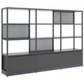 ATELLA Regalschrank | 4 OH, 2350 x 1635 mm, Anthrazit ATELLA Regalschrank | 4 OH, 2350 x 1635 mm, Anthrazit