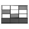 ATELLA Regalschrank | 4 OH, 2350 x 1635 mm, Anthrazit - 2 Thumbnail Image