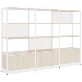 ATELLA Regalschrank | 4 OH, 2350 x 1635 mm, Sandesche