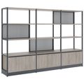 ATELLA Armoire d'étagère | 4 oh, 2350 x 1635 mm, North Oak Gray - 1 Thumbnail Image
