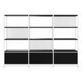 ATELLA shelf cabinet | 4 OH, 2350 x 1635 mm, black - 2 Thumbnail Image