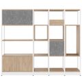 ATELLA Regalschrank | 4 OH, 1960 x 1635 mm, Bernsteineiche - 4 Thumbnail Image